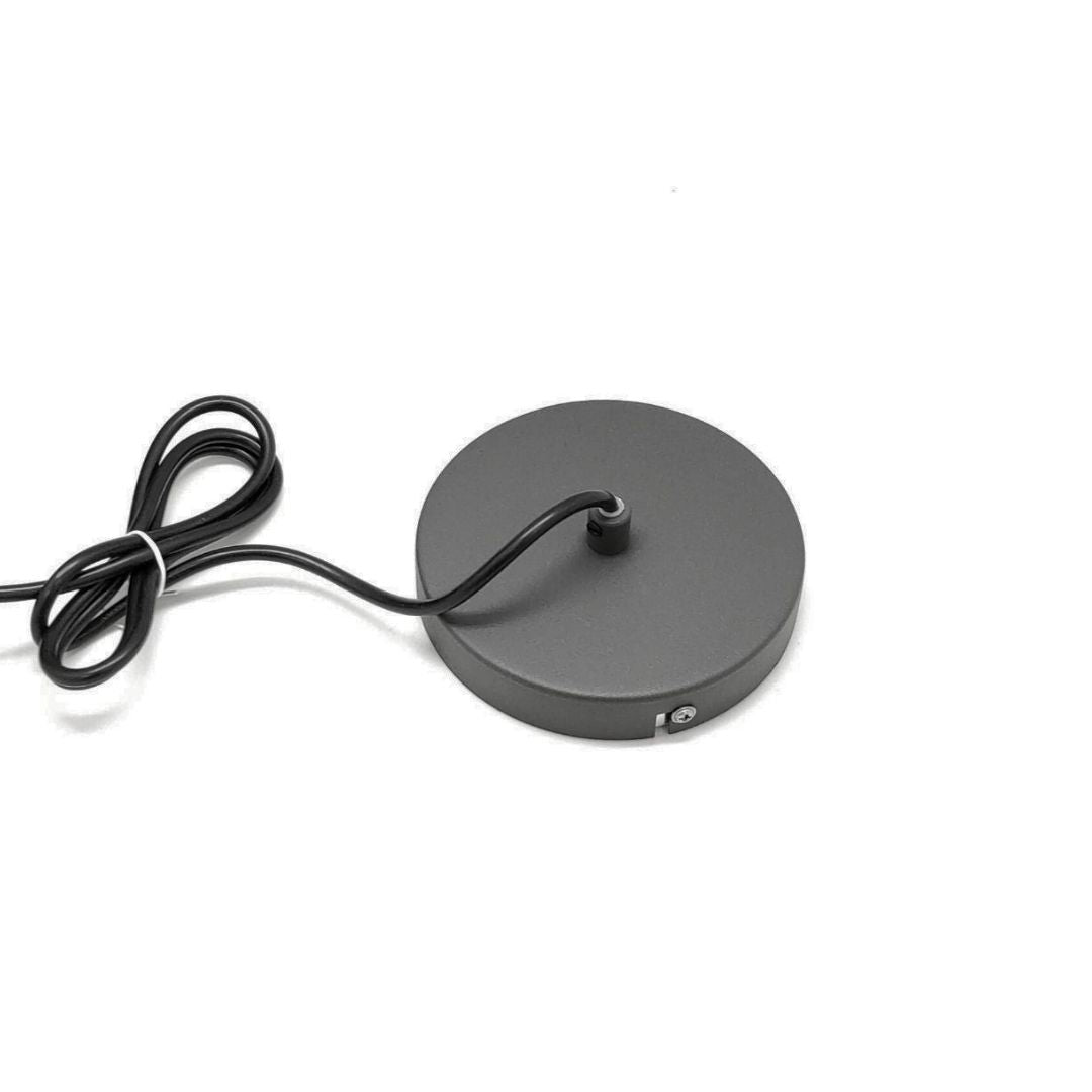 Lámpara Colgante de Techo de Metal Negro - Elegancia y Estilo Industrial