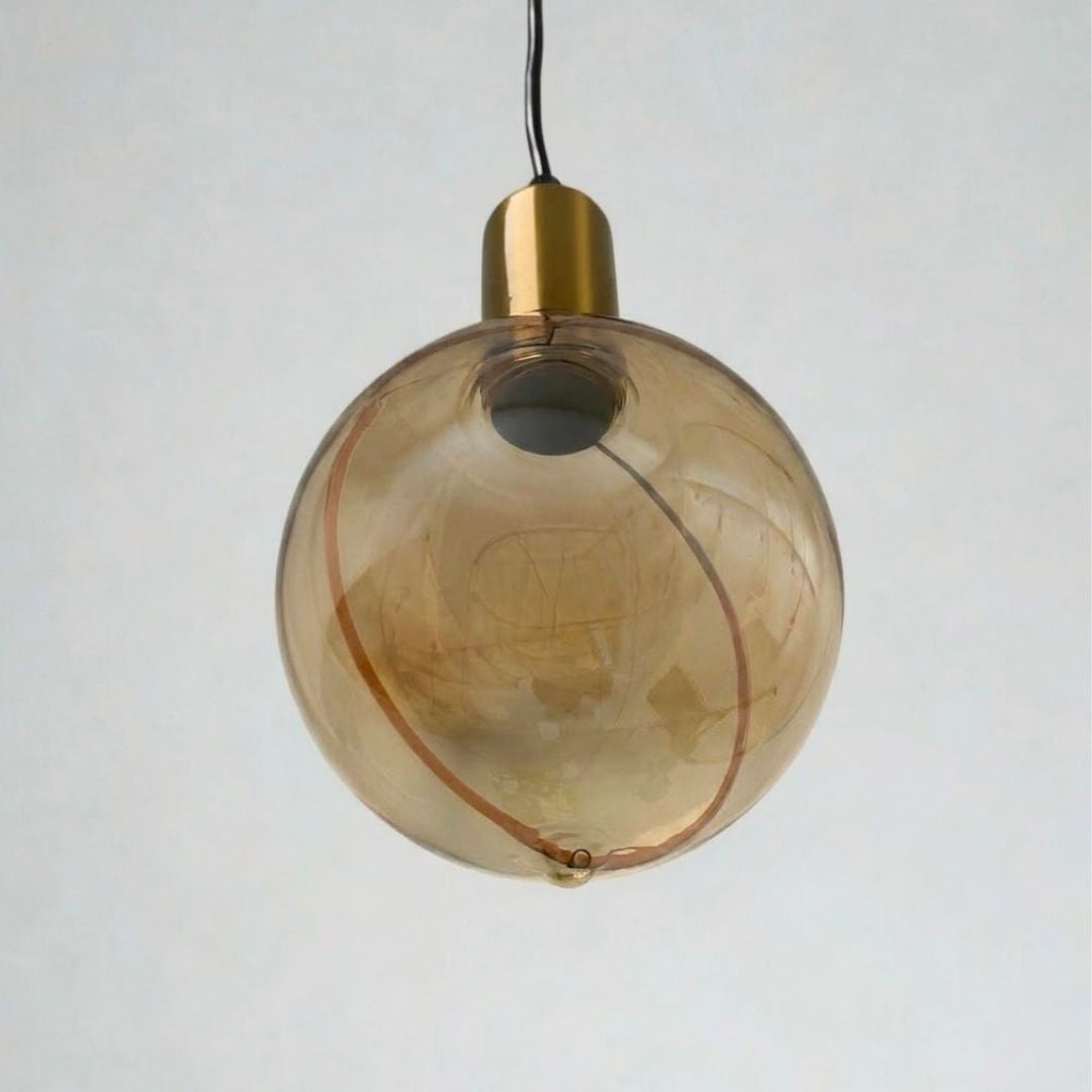 Lámpara Decorativa LED G125 E27 3W Ámbar 1800K