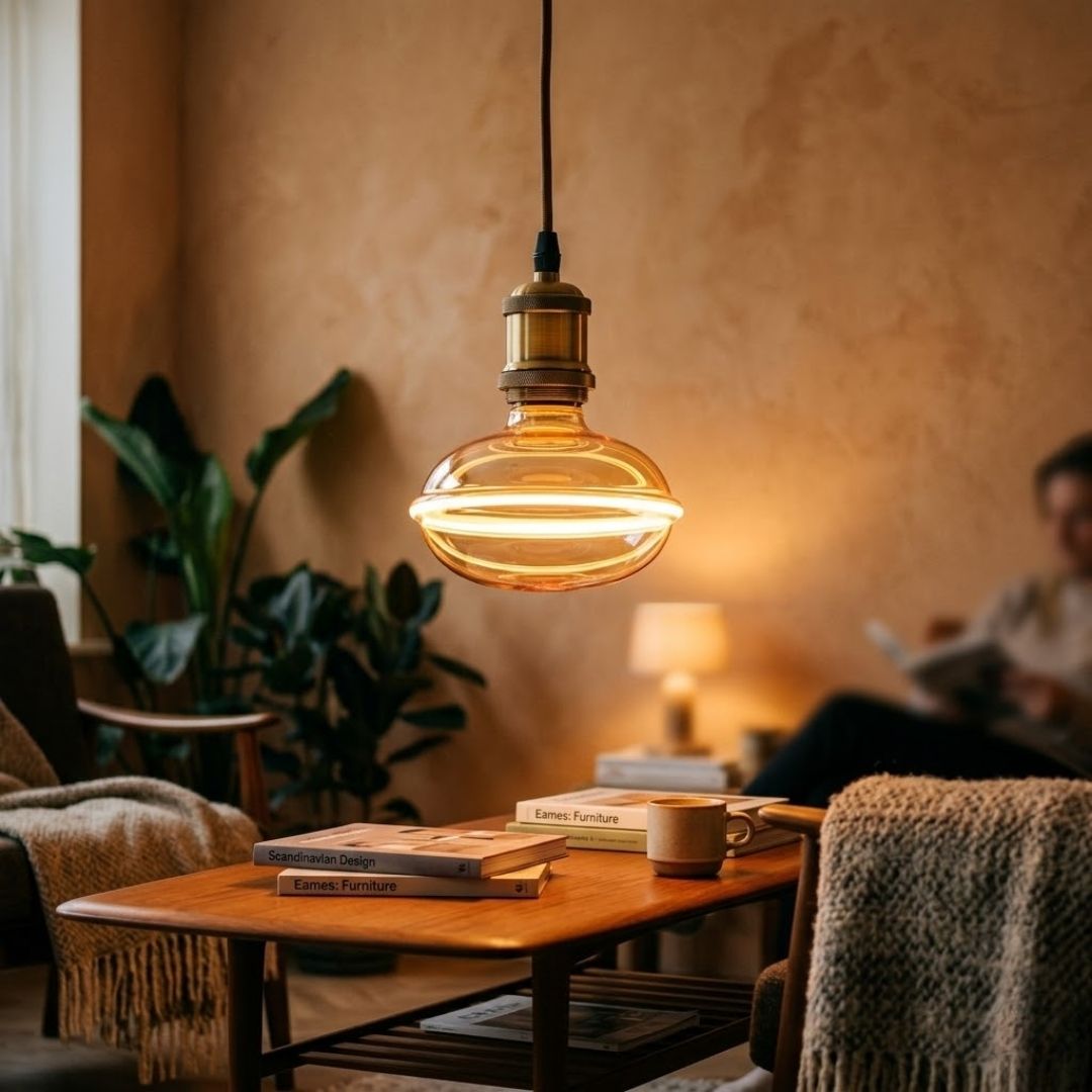 Lámpara Decorativa LED UFO Halo Exterior E27 4W 1800K
