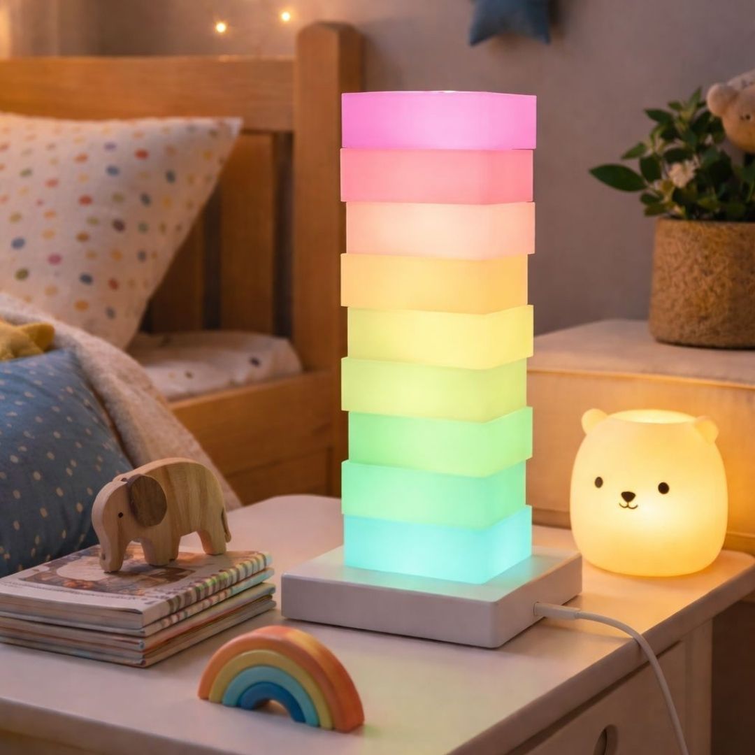 Lámpara de Mesa LED Torre RGBW Regulable IP20 1