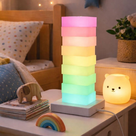 Lámpara de Mesa LED Torre RGBW Regulable IP20 1