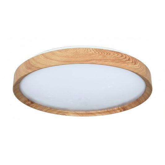 Plafón LED 32W Color Madera - Cambio de Tono de Luz con Interruptor 1