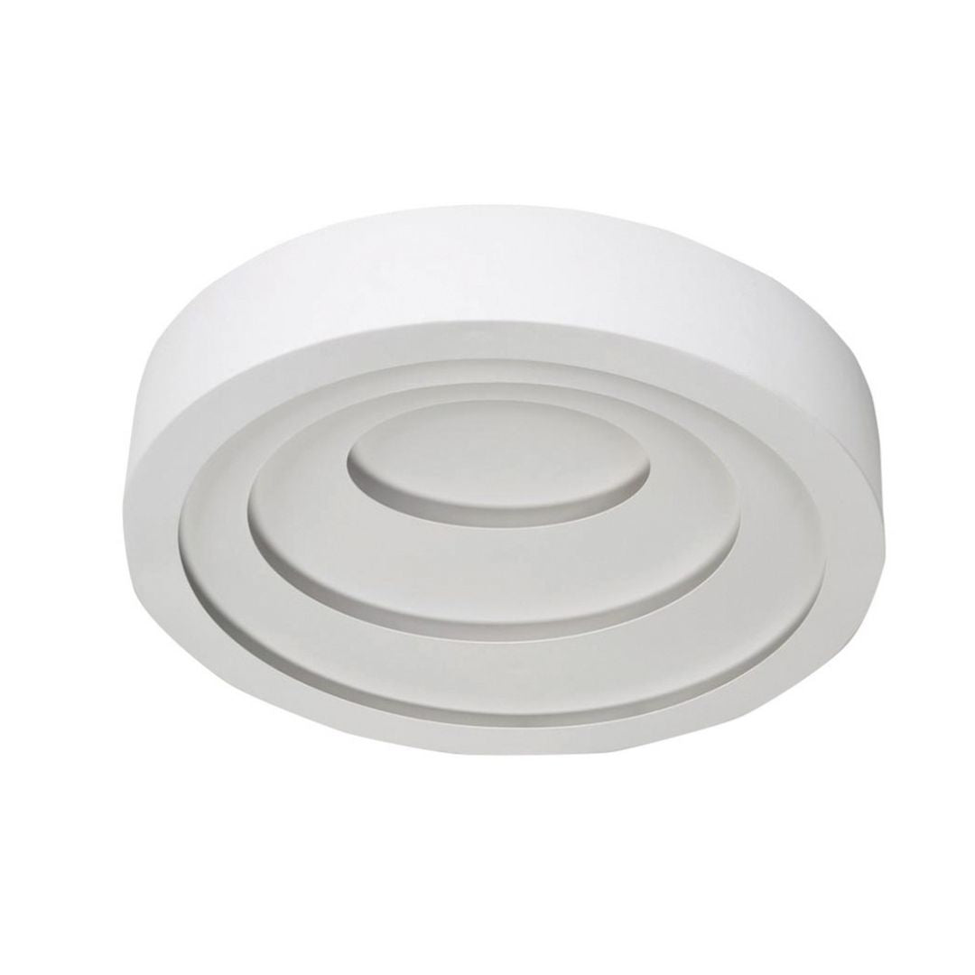 Plafón LED 52W/65W/120W 3000K con Diseño Moderno de Círculos Concéntricos