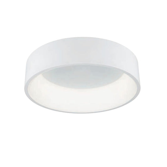 Plafón LED Redondo Blanco 50W 3000K: Iluminación Cálida y Elegante