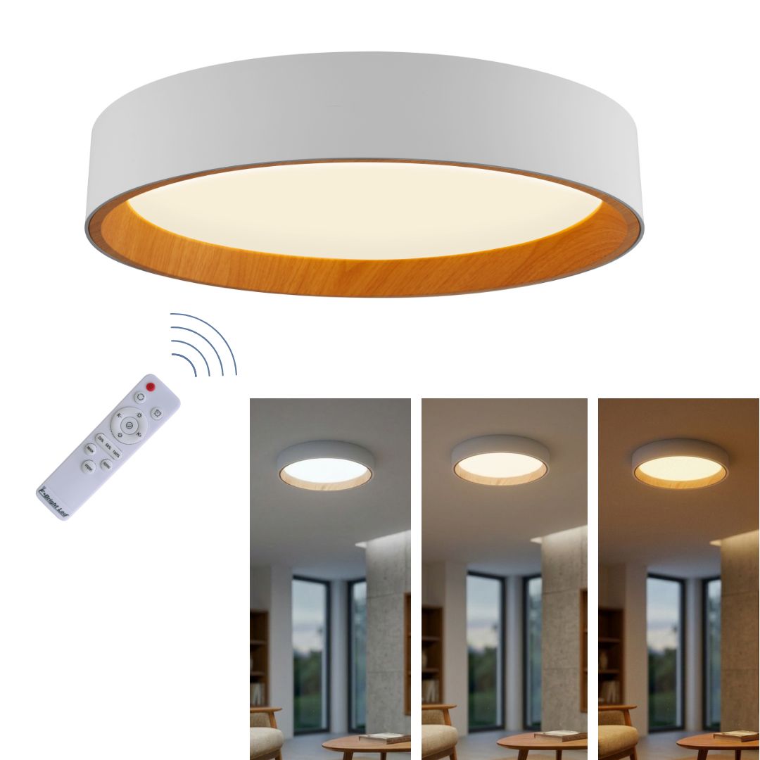 Plafonnier LED Moderne 111W 3000K - Éclairage Efficace et Style Contemporain