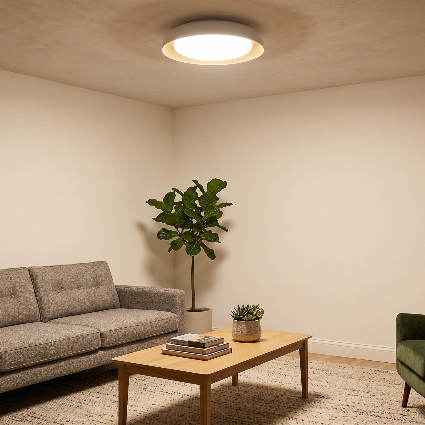 Plafon LED Moderno 111W 3000K - Iluminação Eficiente e Estilo Contemporâneo