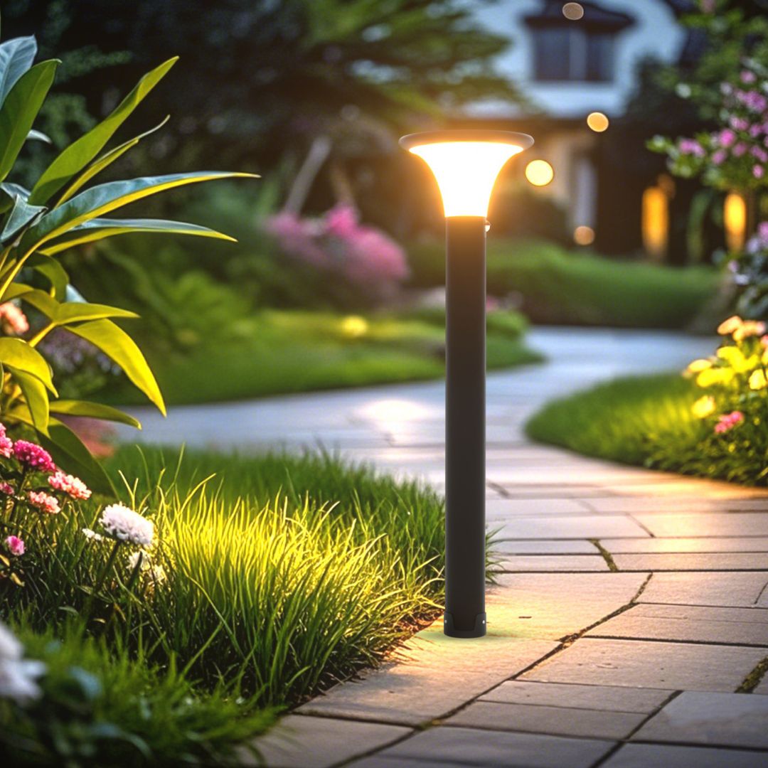 Poste para Cabeza de Farola LED Solar CTT y Sensor 10W
