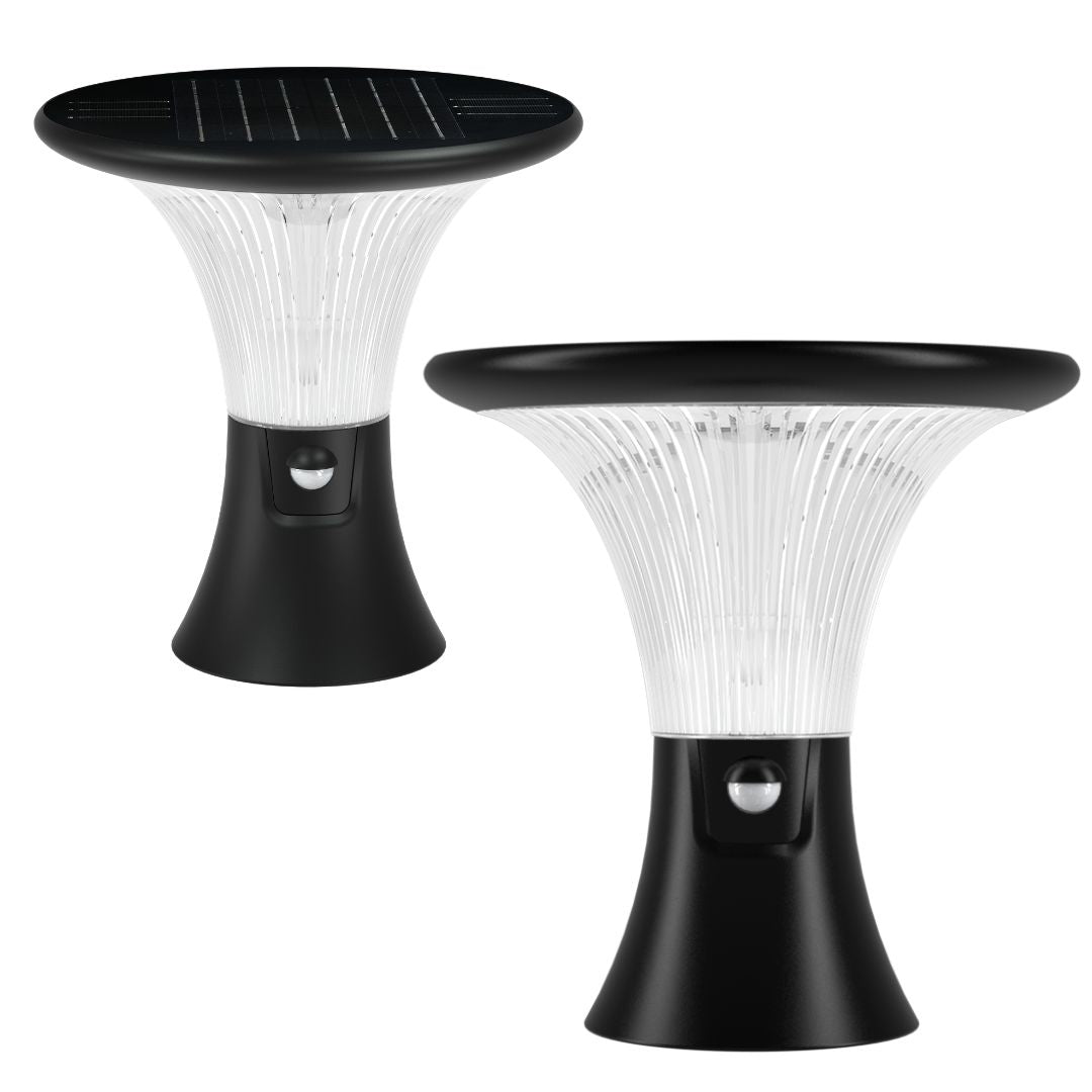 Soporte Sobre muro para Cabeza de Farola LED Solar CTT y Sensor 10W