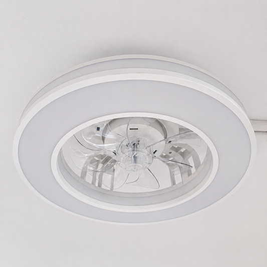 Ventilador de Techo DC LED Integrado 24W con Mando y Cambio de Tono