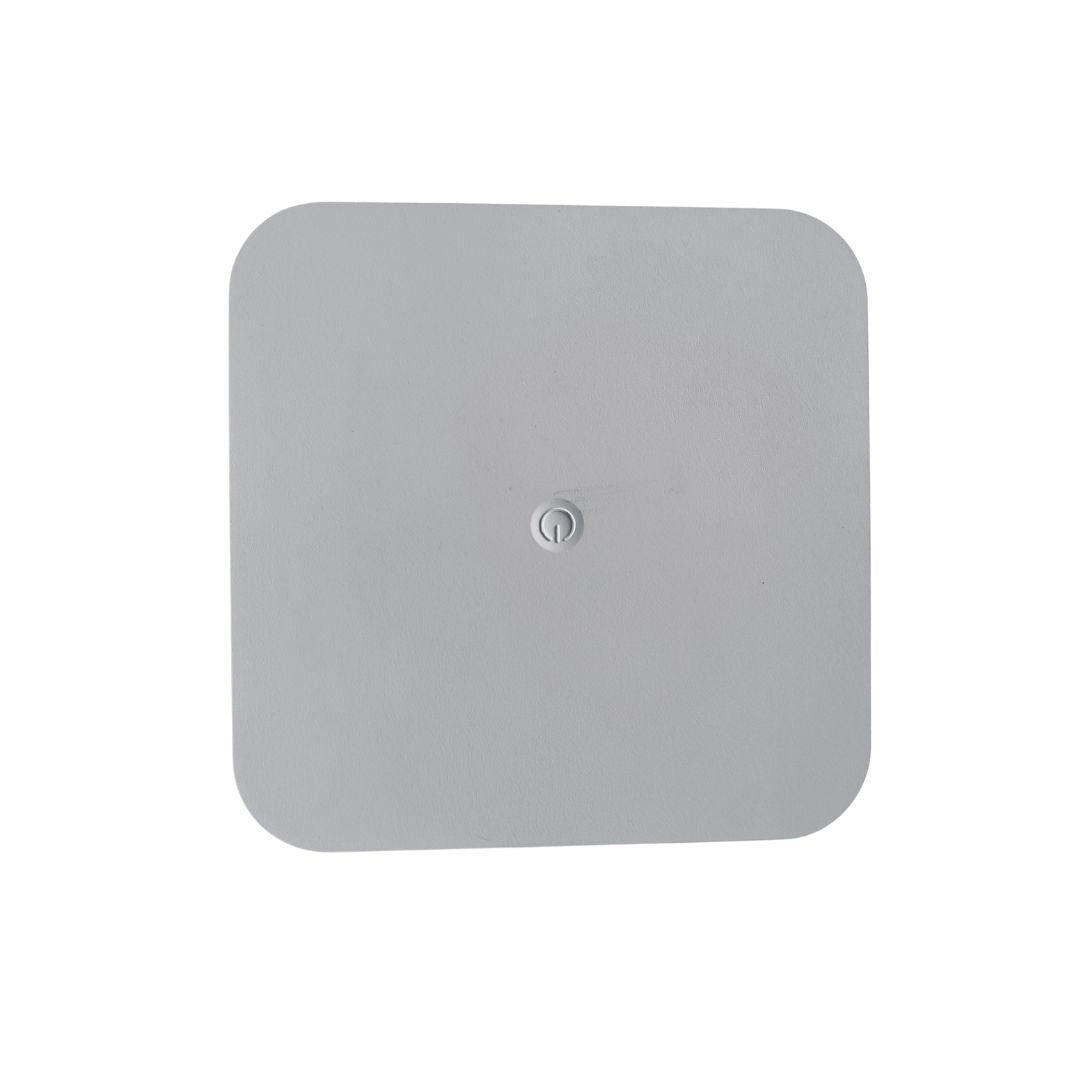 Aplique LED Recargable 2W Cuadrado con Cambio de Tono, Intensidad y Conexión Múltiple