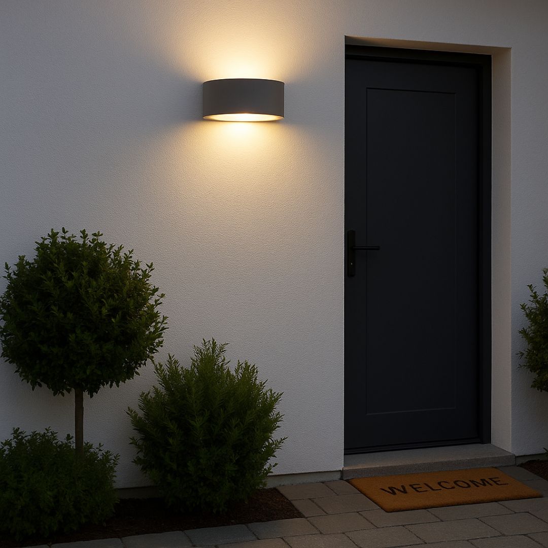 Applique murale LED d'extérieur double lumière 2x3,4w 3000k IP54
