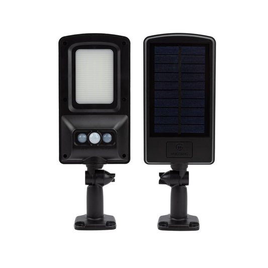 Aplique Farola Solar Led 6500K 300lm IP45 con Sensor Movimiento y Crepuscular