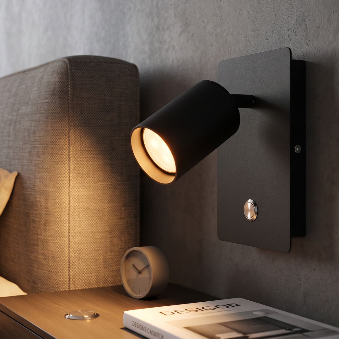 Aplique de Pared Orientable con Interruptor
