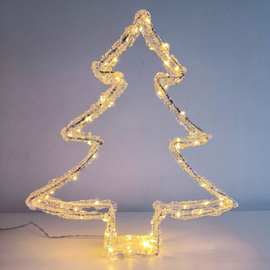 Guirlande LED à piles 0,3W 3100K 1,5m avec étoiles dorées