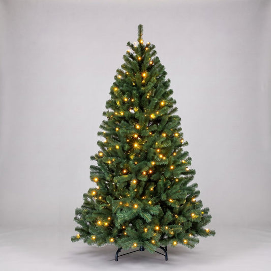 Árbol de Navidad con 260 Luces Leds Cálidas 180cm