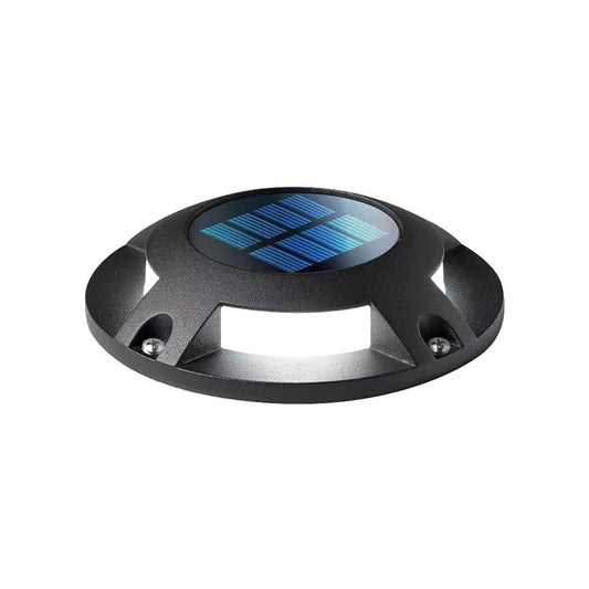 Baliza Led Solar de Suelo 0,1w 3000k con sensor Crepuscular IP65