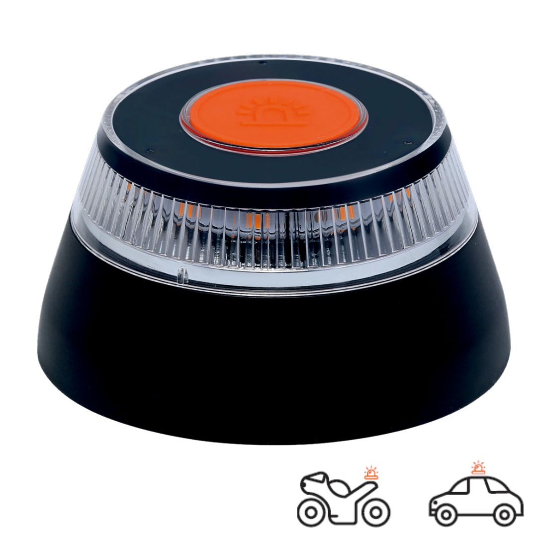 Luz de Emergência e Sinalização V16 Homologada pela DGT IP54