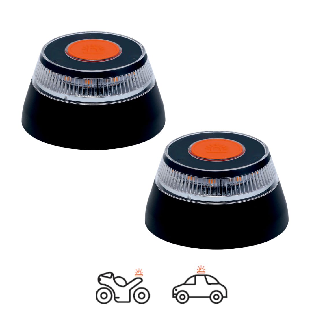 Luz de Emergência e Sinalização V16 Homologada pela DGT IP54