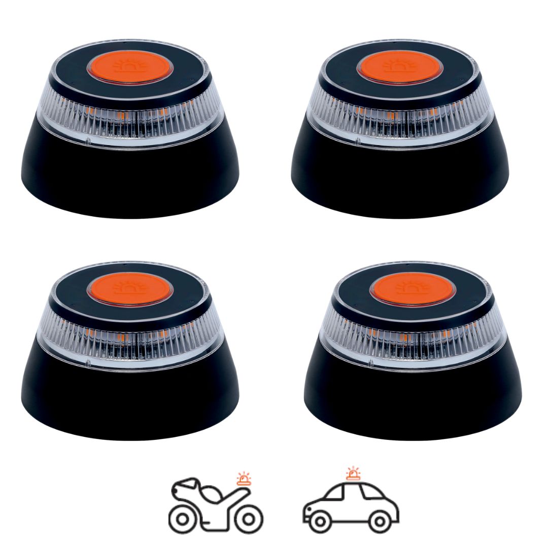 Luz de Emergência e Sinalização V16 Homologada pela DGT IP54