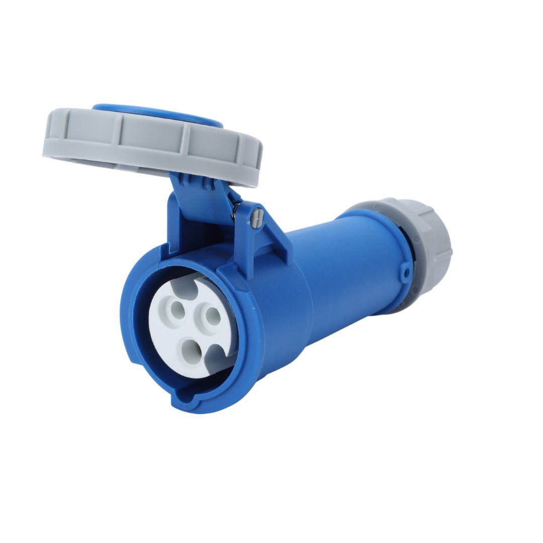 Base aérea industrial IP67 con tapa – 16A / 32A – Varias configuraciones