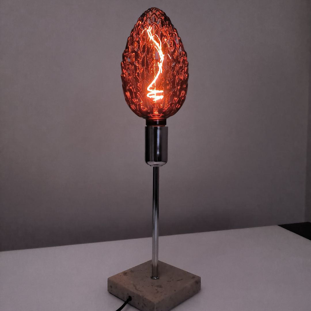 Ampoule Led à Filament Décorative E27 4W 1800K Verre Marron Ananas