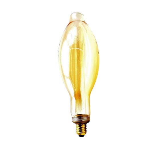 Lâmpada Led Vintage E115 E27 1800k 4w Vidro Dourado