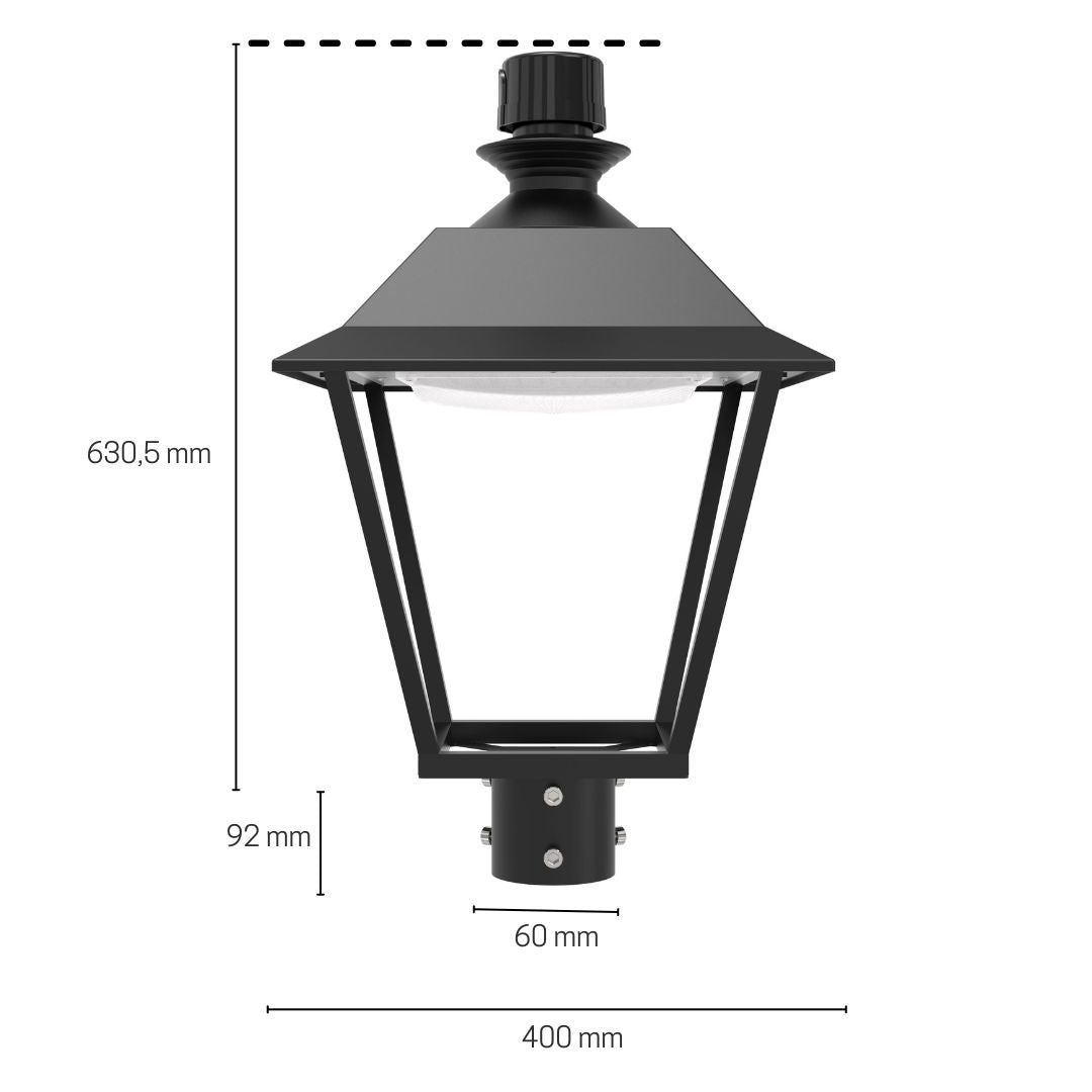 Cabeza de Farola Led Villa 60w 4000k LUMILEDS 2835 IP65