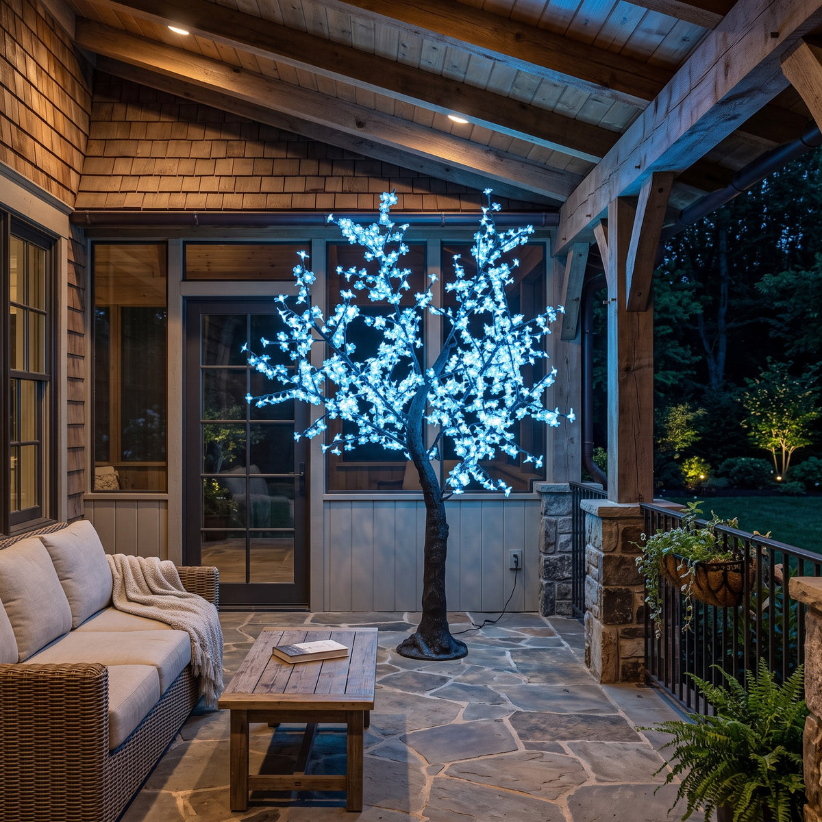 Árvore Decorativa em Flor de Cerejeira 768 Leds