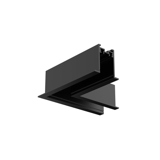 Conector en L no Electrificado para Mini Carril Magnético Empotrar Especial Pladur