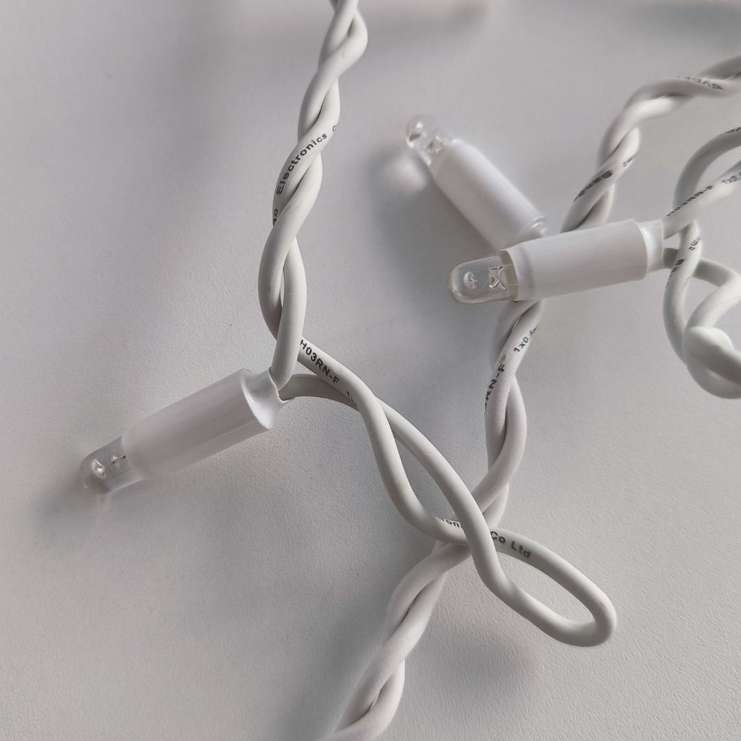 Cortina de 400 luzes LED vermelhas com bancos intermitentes para interior e exterior IP65