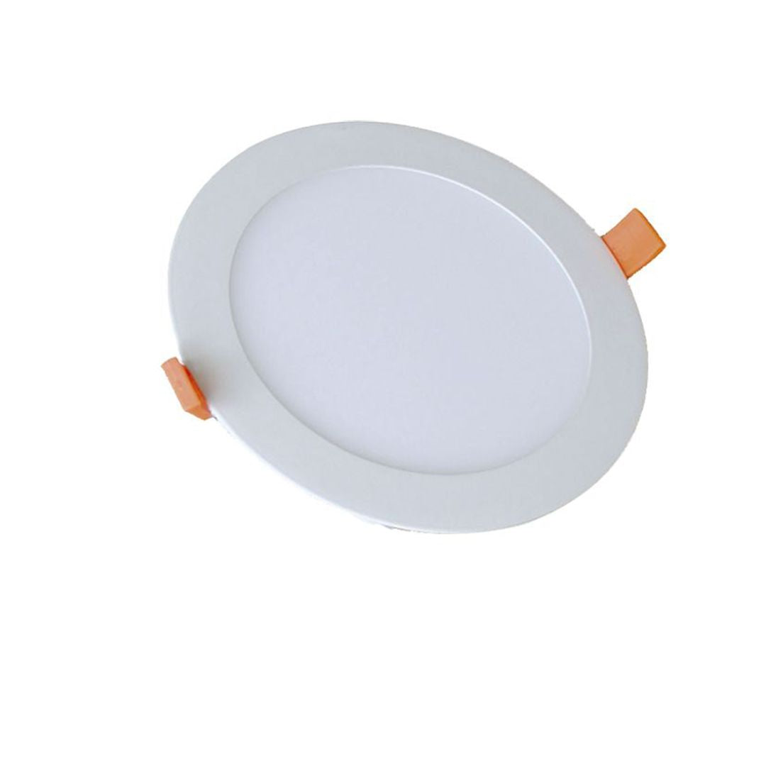 Downlight LED de Embutir 18W 3000K Corte Redondo Extra Plano 205mm