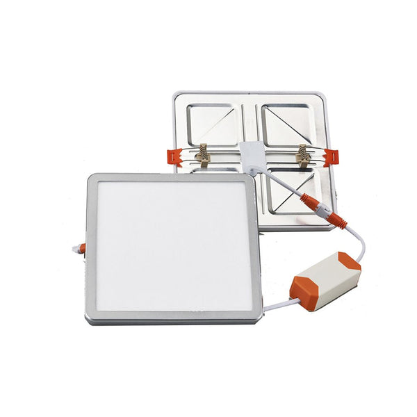 Downlight Led Cuadrado Empotrable 15W 4000K Corte Ajustable 50mm a 160mm Regulable