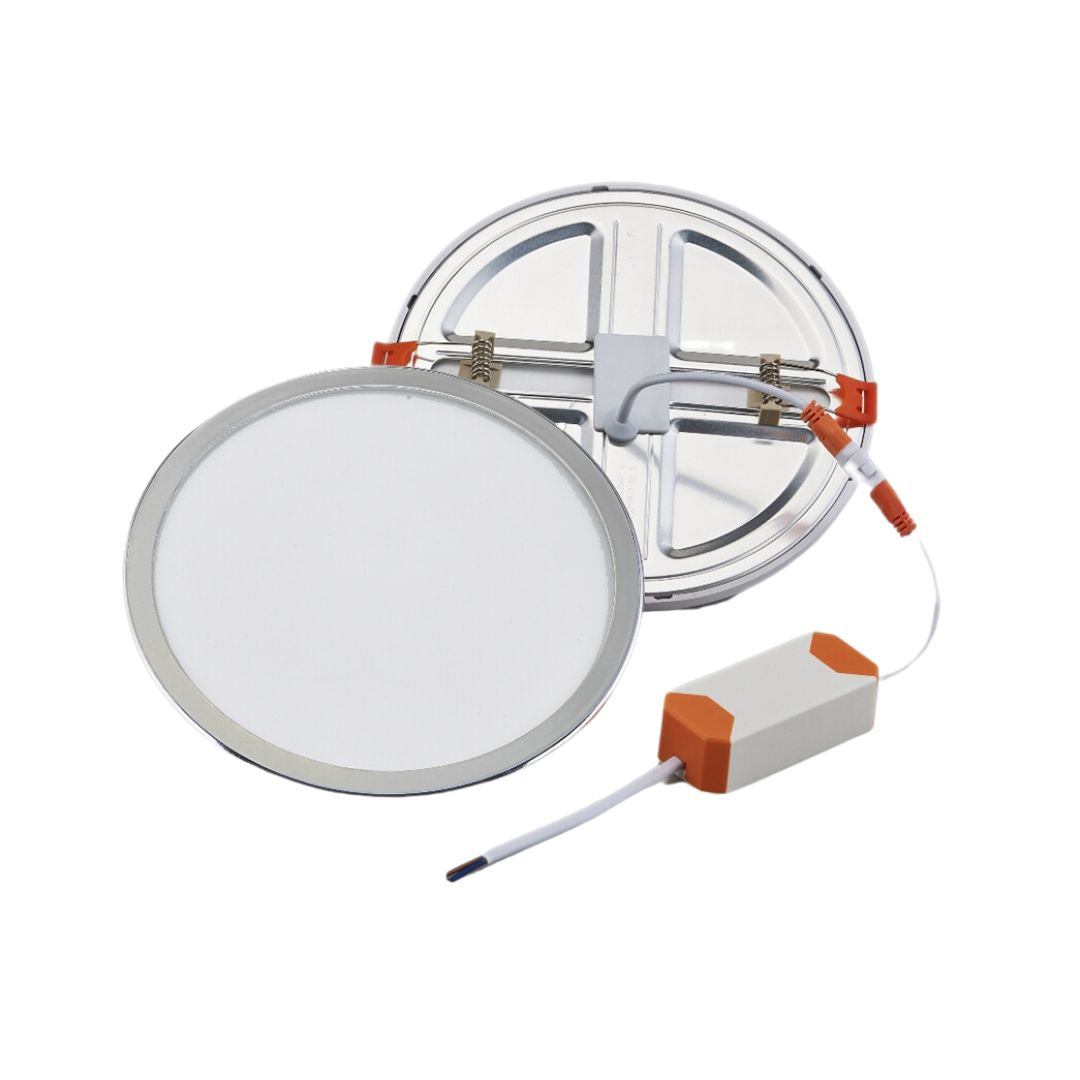 Downlight Led Circular Empotrable 6W 3000K Corte Ajustable 50mm a 90mm Regulable