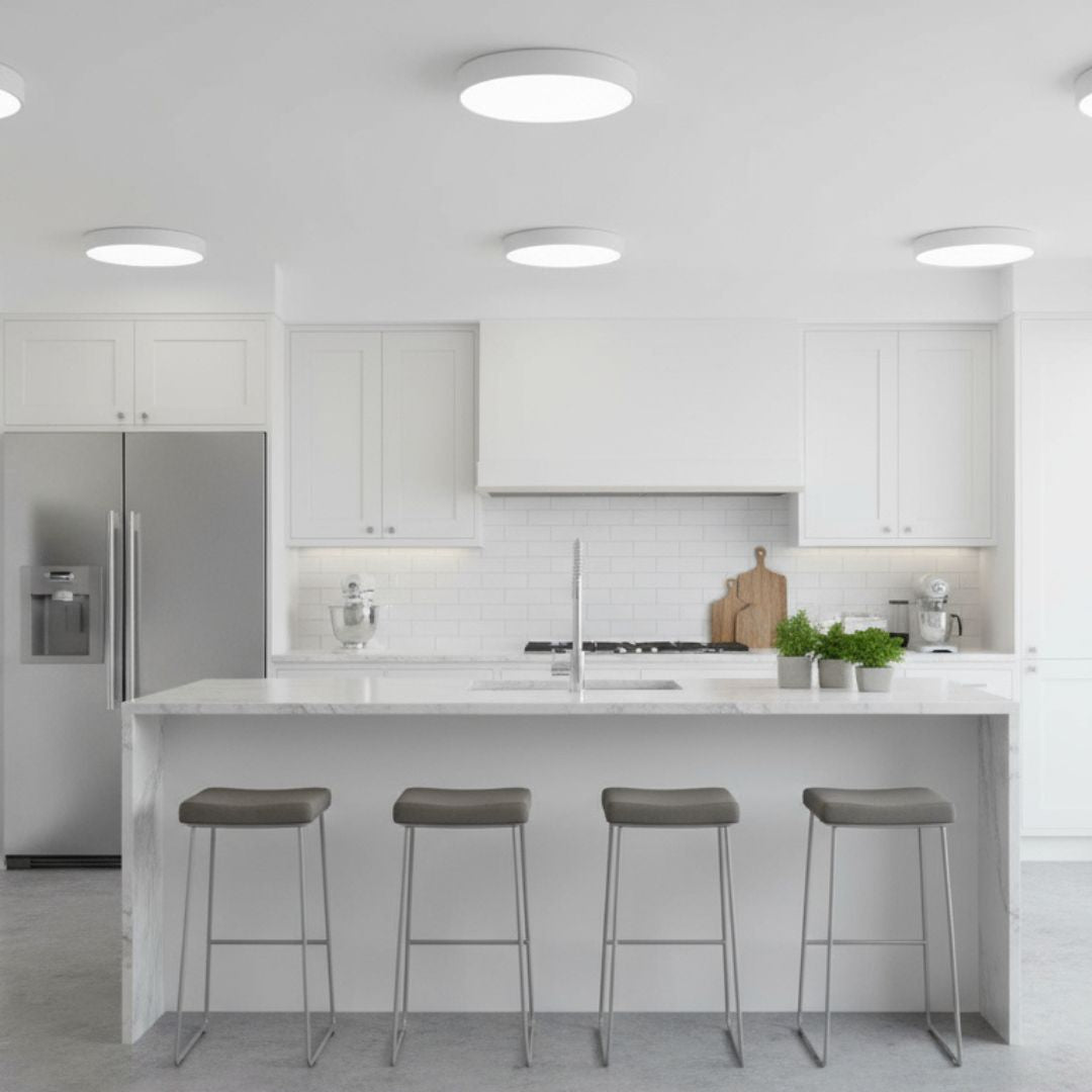 Downlight LED de Superficie 24W Redondo PVC Blanco | 3000K-4000K-6500K