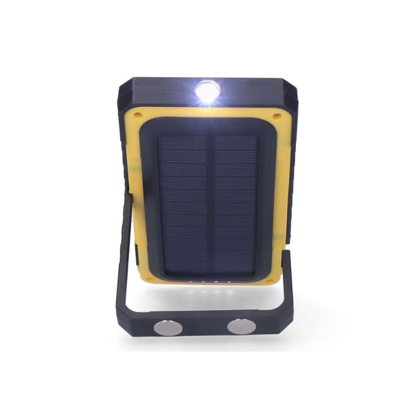 Linterna Solar Led Recargable USB con Gancho e Imán 10+5W IP44