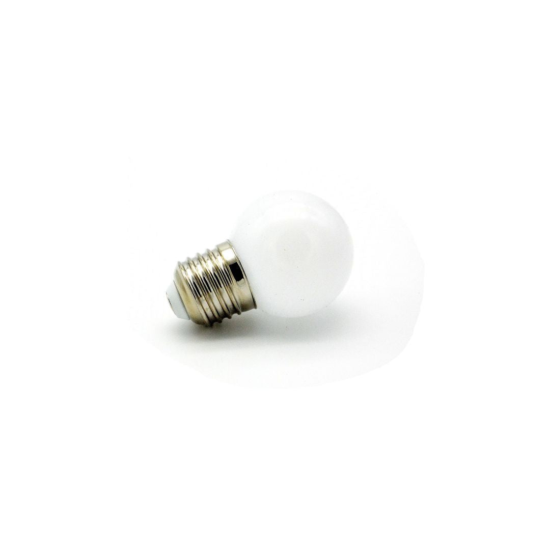 Ampoule Led Sphérique E27 Couleurs 0,5w, spéciale guirlandes