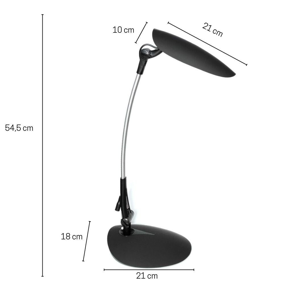 Flexo LED de Escritorio 9W 6400K - Iluminación para tu Espacio de Trabajo