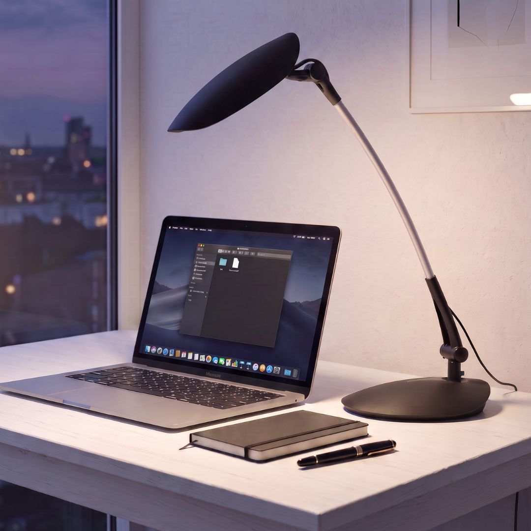 Flexo LED de Escritorio 9W 6400K - Iluminación para tu Espacio de Trabajo