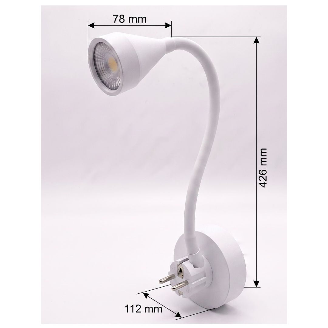 Lampe de bureau en métal Gorbea