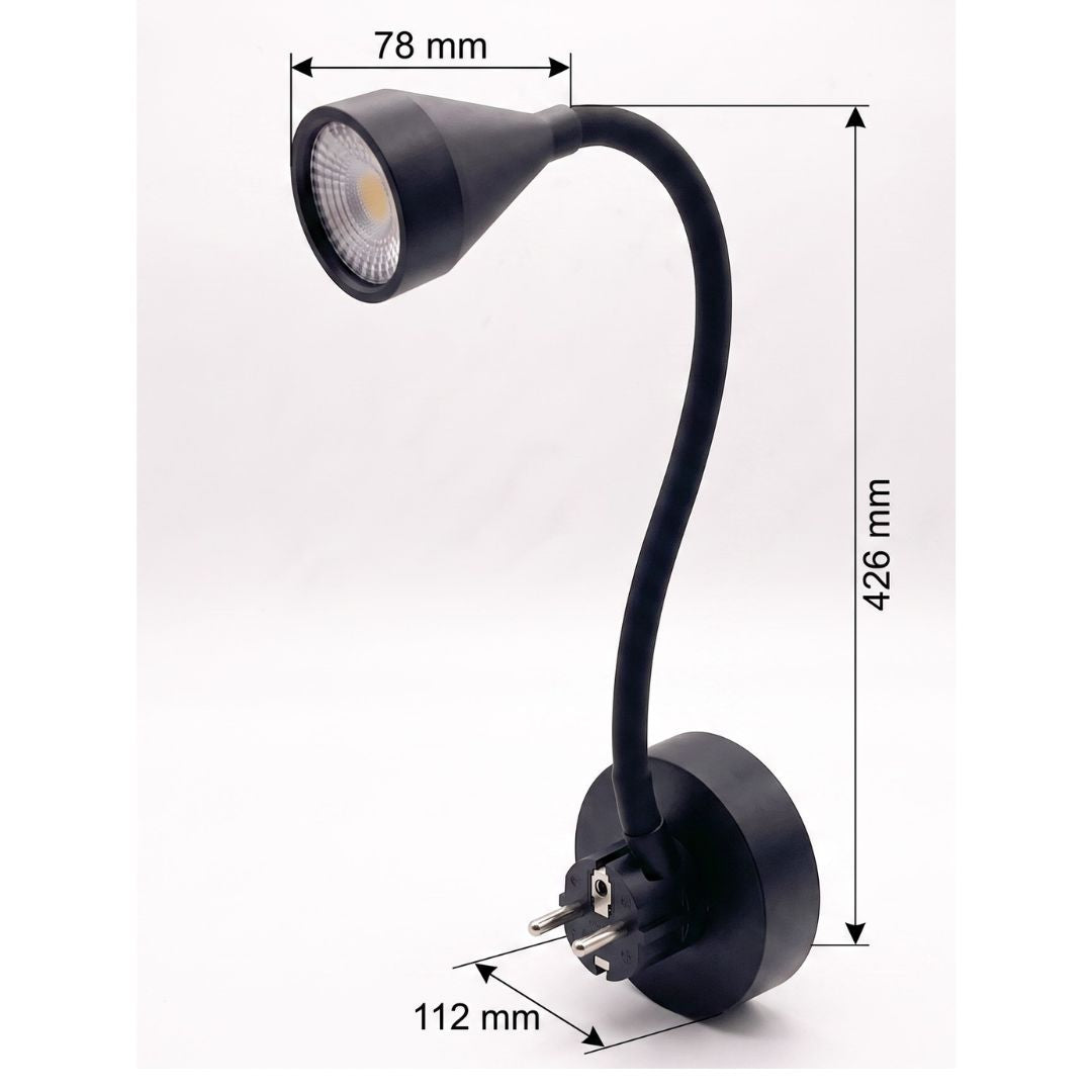 Lampe de bureau en métal Gorbea
