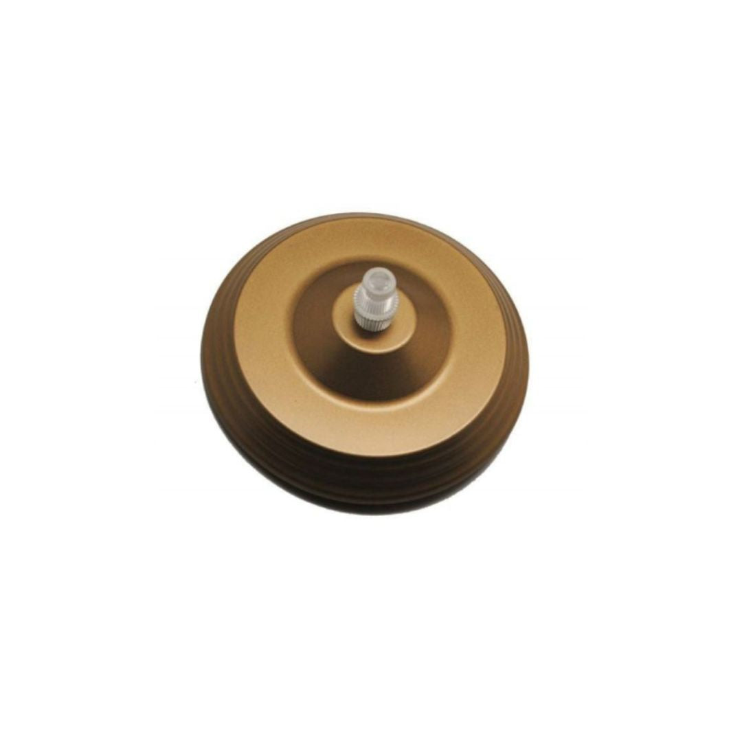 Fleur Rose Métallique Décorative 1 prise Blanc