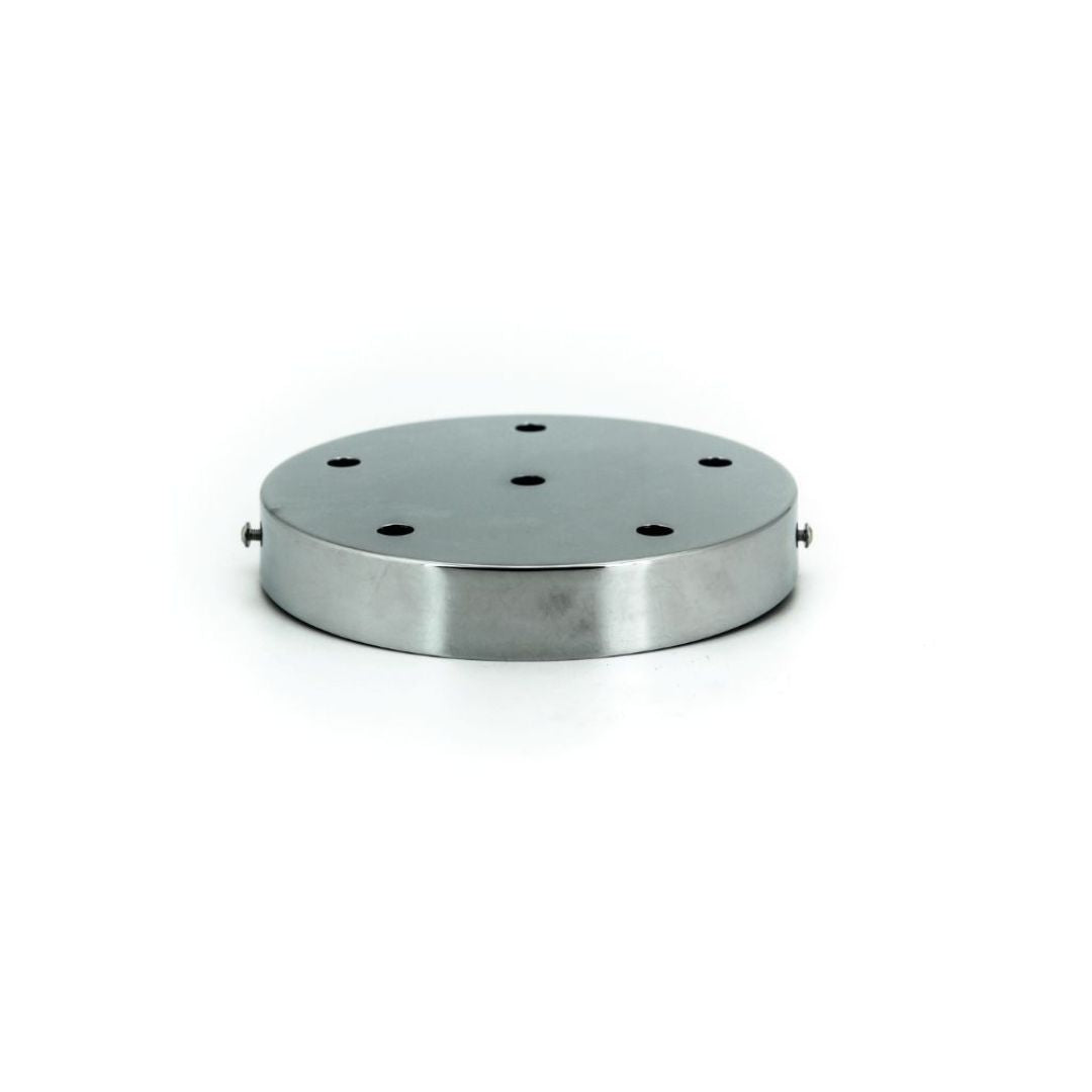 Fleur Rose Métallique 6 Façons Blanche