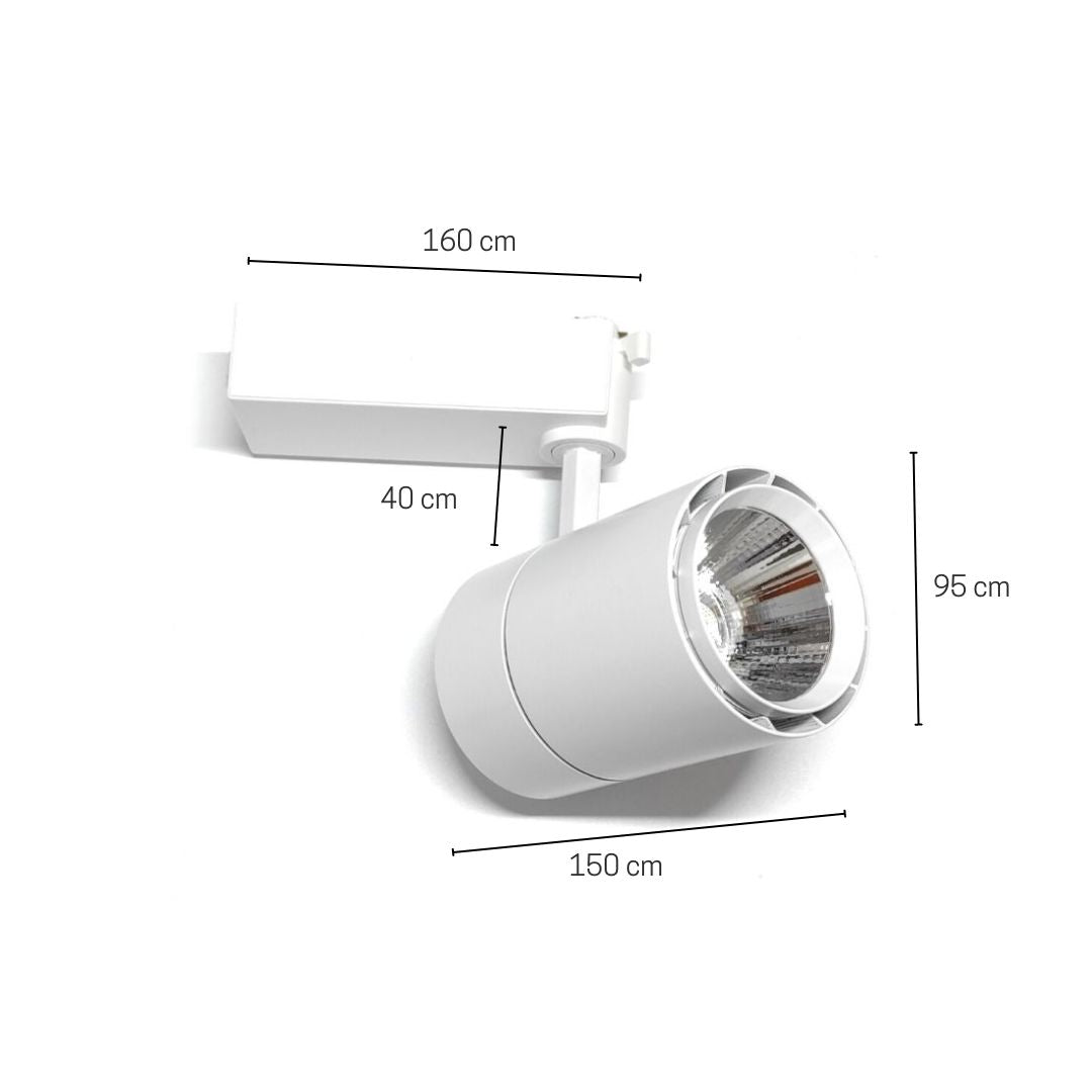 Foco Led 3 Vias Monofásico 30w, ignição única