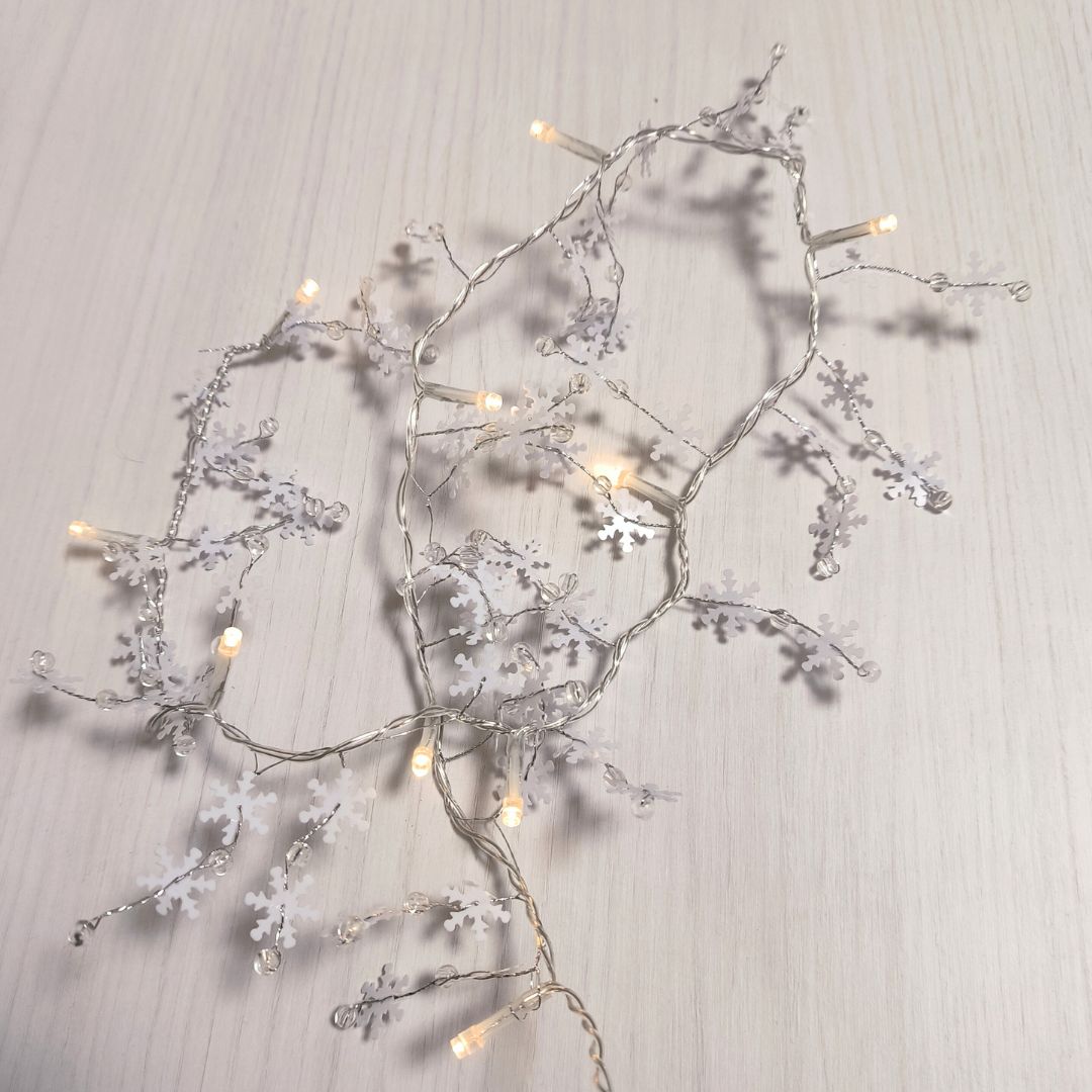 Pack de Guirnaldas LED Clásico Navideño – 2 Guirnaldas 1,2m