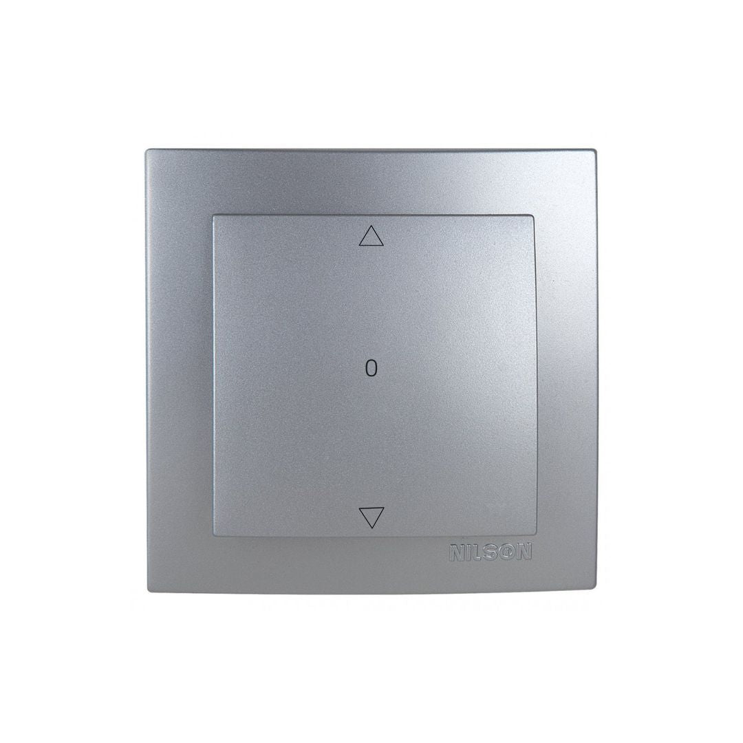 Interrupteur double encastrable 10A 250V Cadre inclus Série Nilson