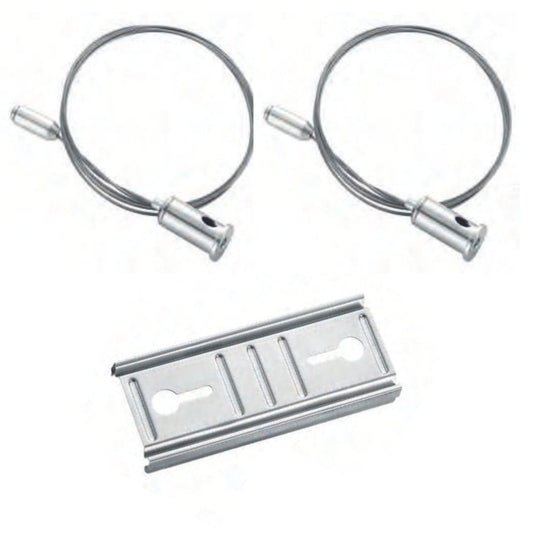 Kit de Suspensión para Conexión en Línea Recta – Accesorio de Colgar con 2 Cables