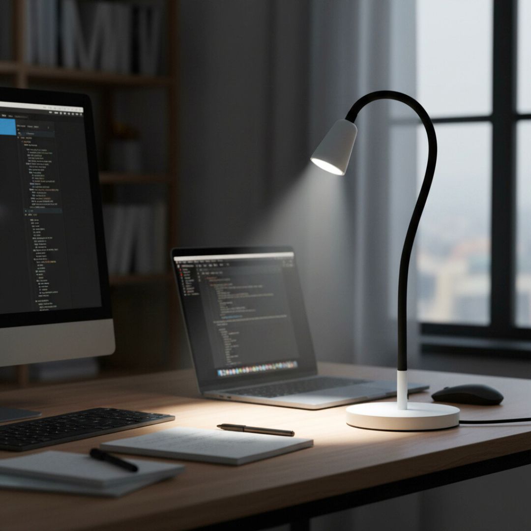 Candeeiro de mesa em metal Gorbea