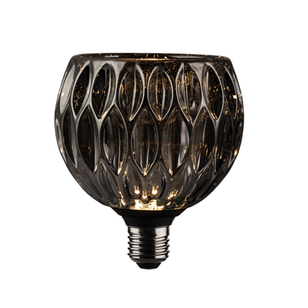 Bombilla Decorativa LED con Diseño Tulipa de Cristal 3.000k