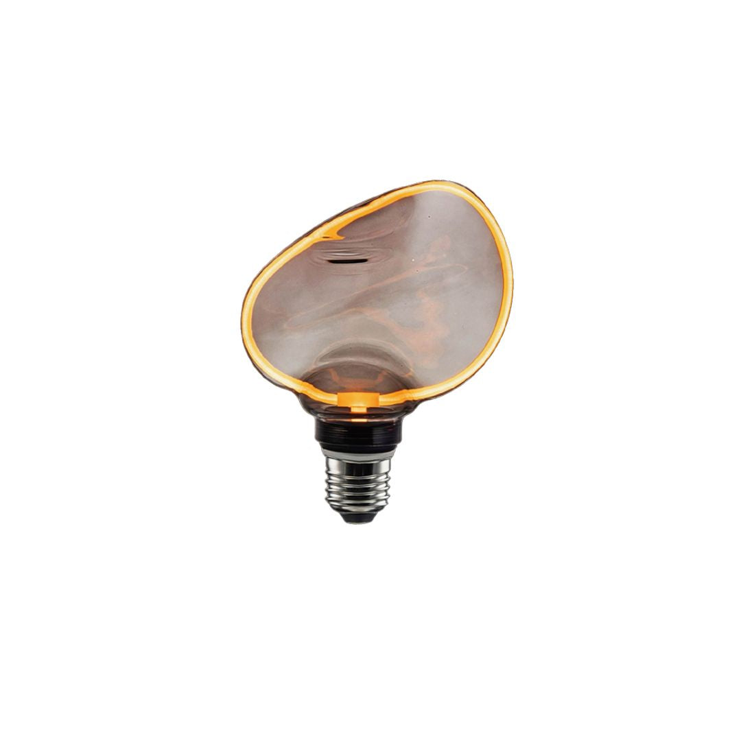 Bombilla LED Vintage Halo Asimétrica E27 4W 1800K | 117mmx145mm