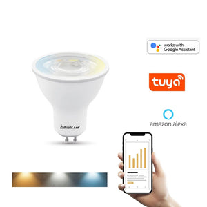 Bombilla Dicroica Inteligente Led Wifi GU10 4,5W CTT ( 2700K-6500K )
